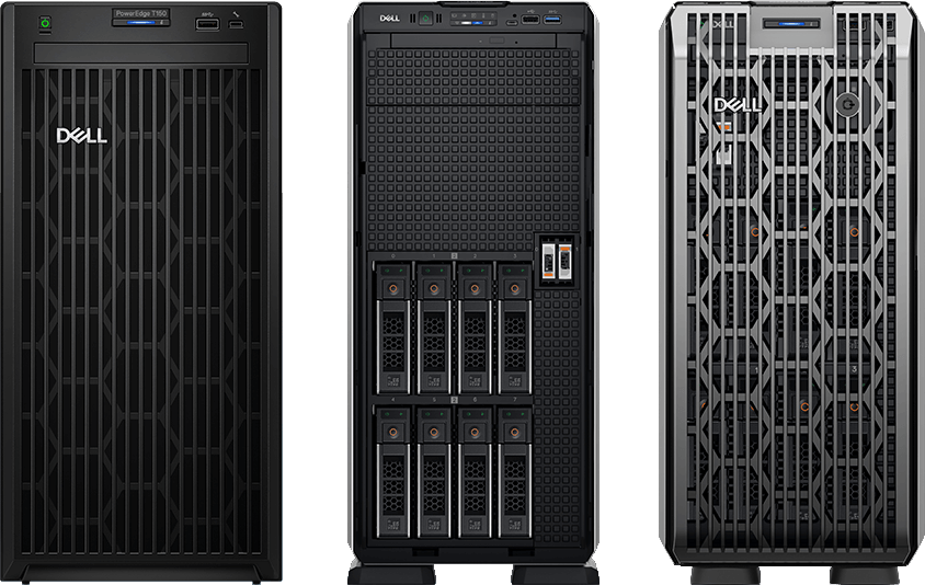 Varios servidores torre de Dell